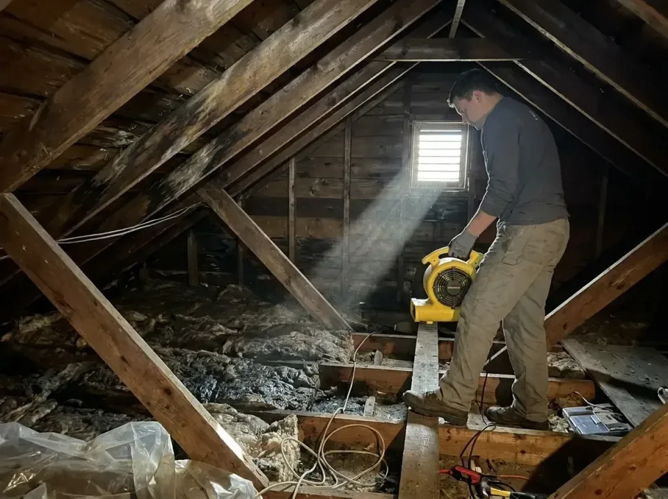 attic-water-damage-drying-proc-007 — frequently asked questions, Emergency Water Extraction & 24/7 Flood Response in Capitol…